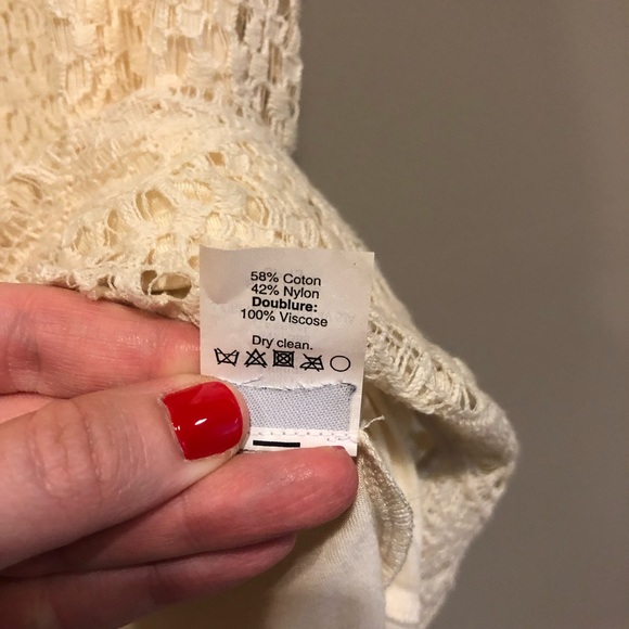 Madewell Crochet Scallop Edge Top - Picture 6 of 8